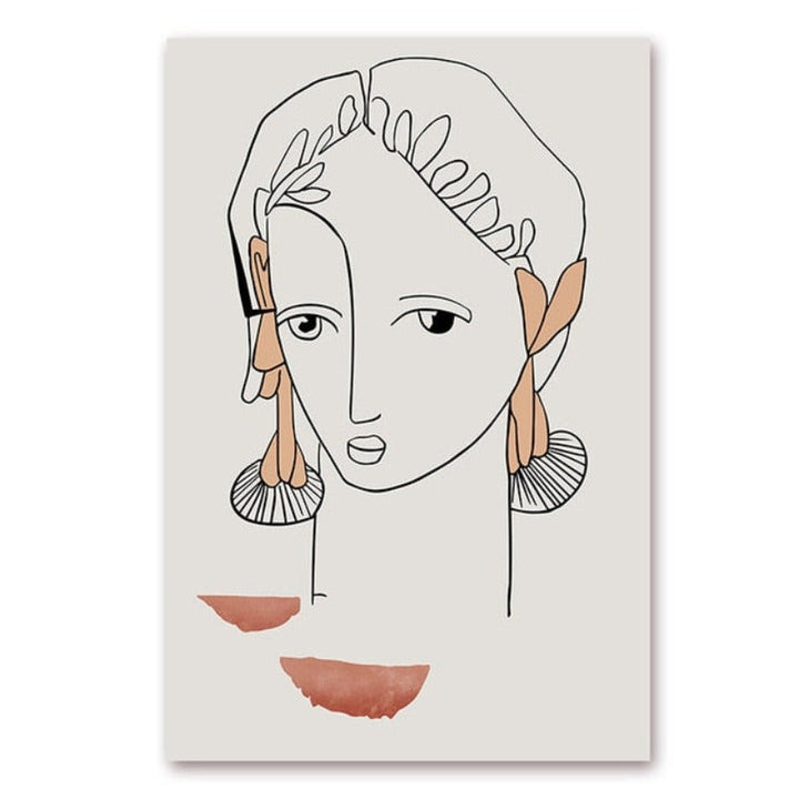 Exotic Female Figures - Canvas Wall Art Painting