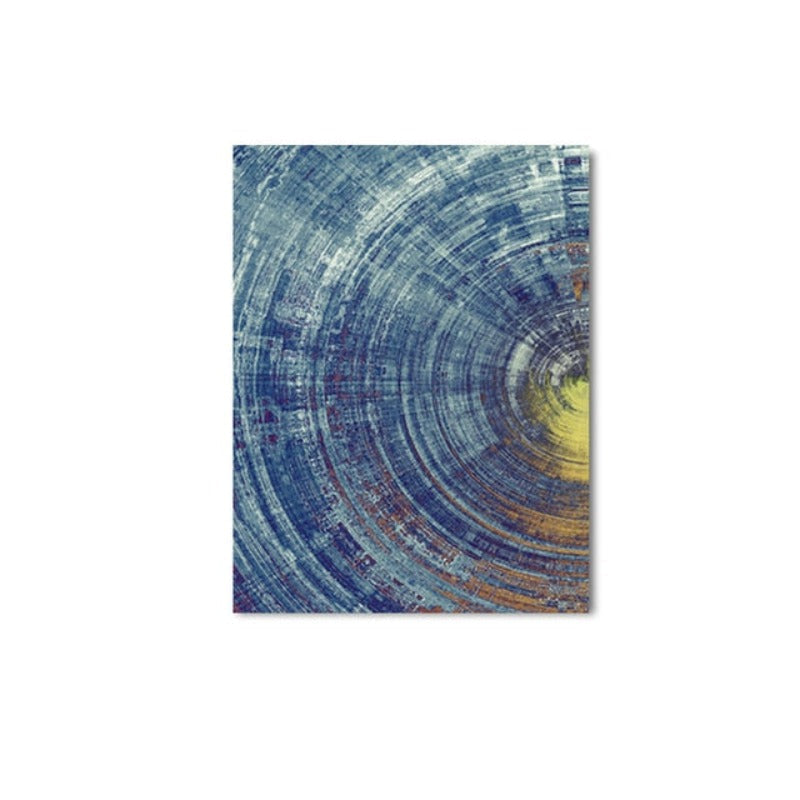 Deep Circles - Canvas Wall Art Paintings