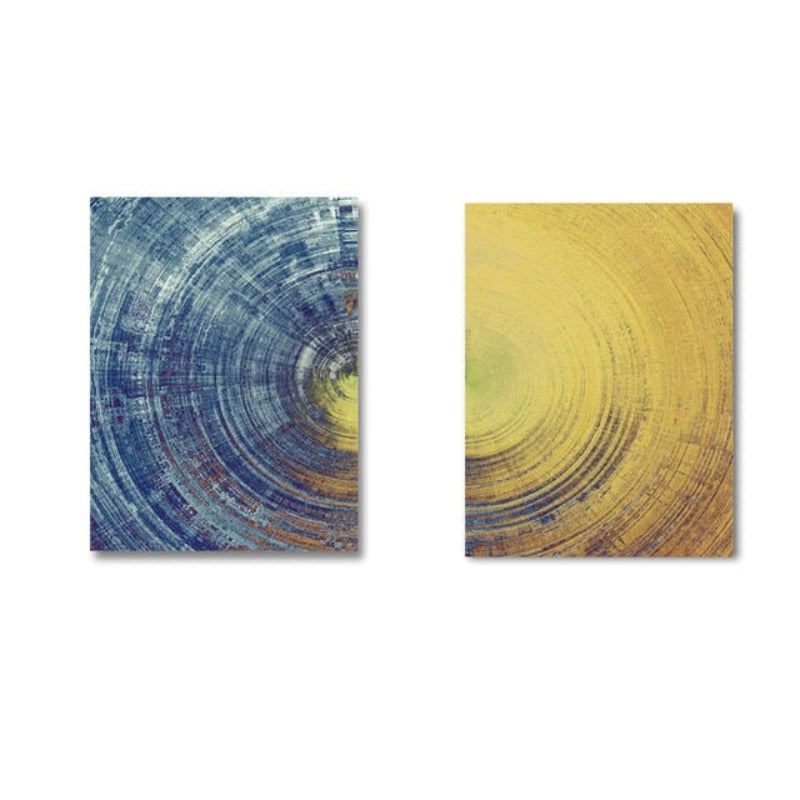Deep Circles - Canvas Wall Art Paintings