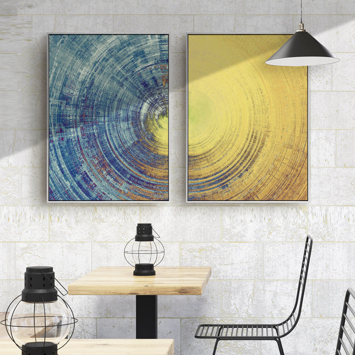 Deep Circles - Canvas Wall Art Paintings