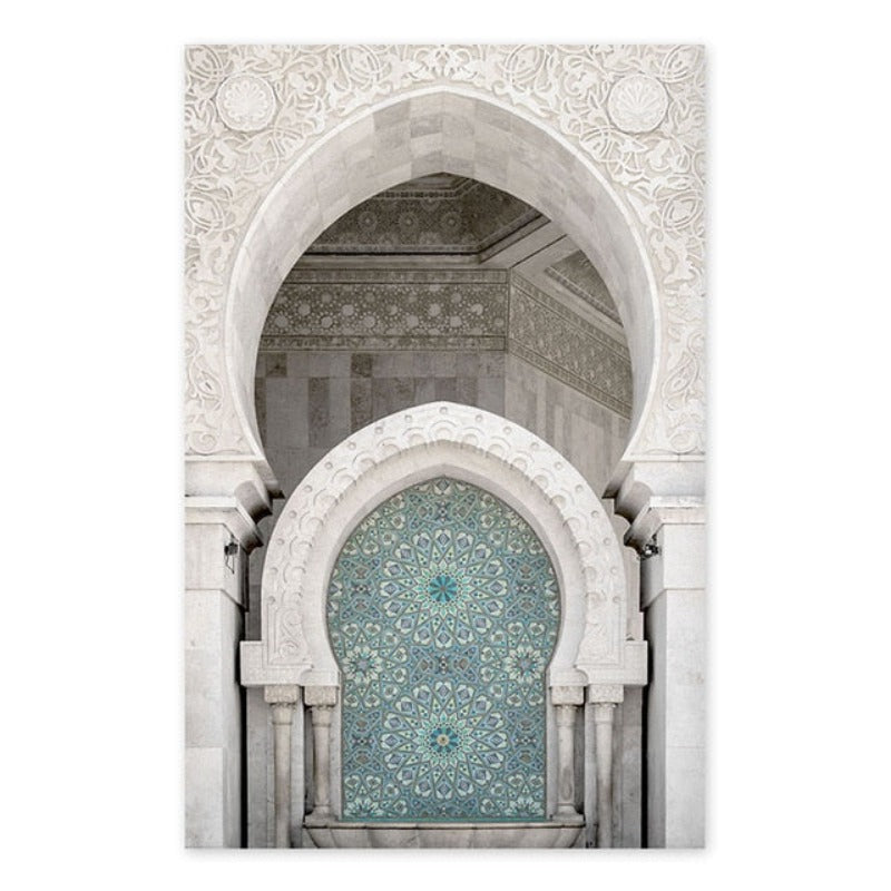 Trendy Moroccan Scene Gallery - Canvas Wall Art Painting