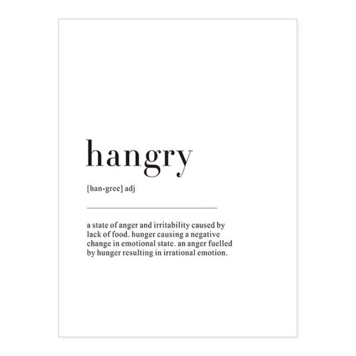 Minimalist Dream Life Definition Quotes - Canvas Wall Art Painting