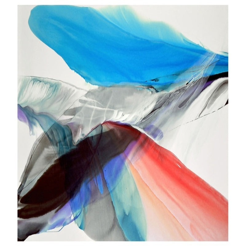 Feathers of Hope Colorful HD - Canvas Wall Art Painting