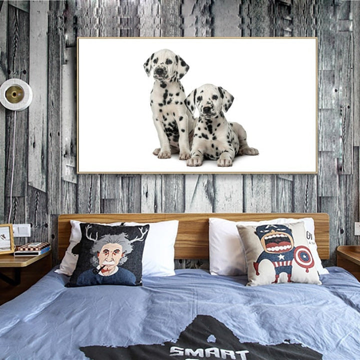 Lovely Modern Pet Dog - Canvas Wall Art Painting