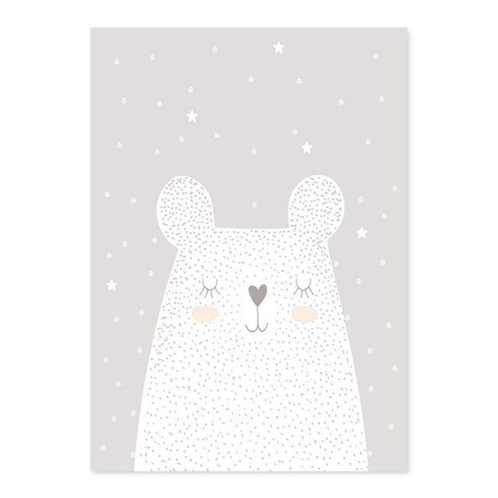 Dreaming Bunny - Canvas Wall Art Painting