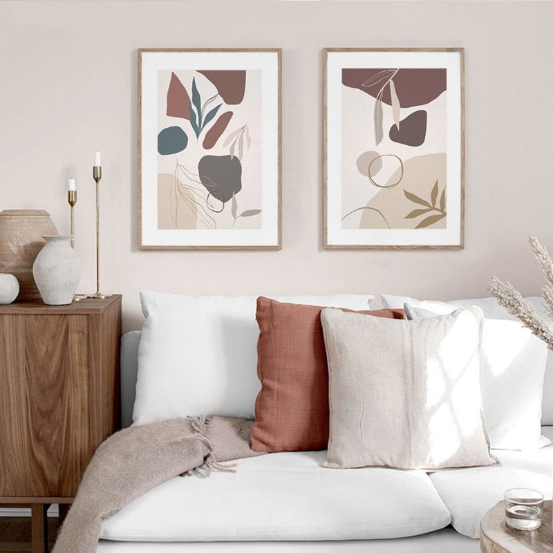 Dry Leaves - Canvas Wall Art Painting