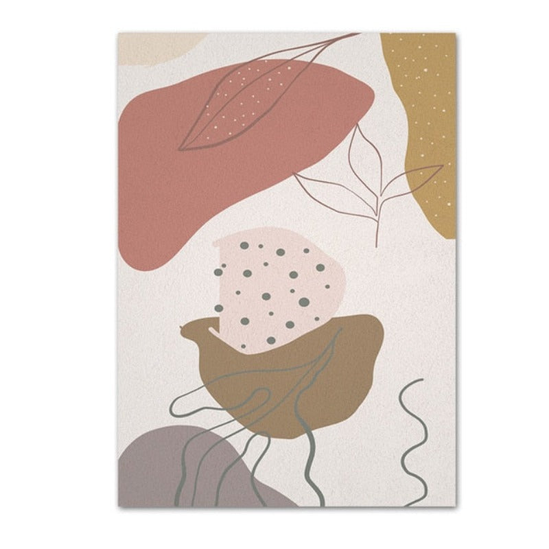Dry Leaves - Canvas Wall Art Painting