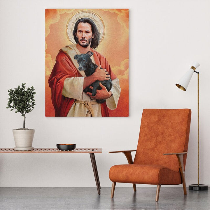 Meme Keanu Reeves - Canvas Wall Art Painting