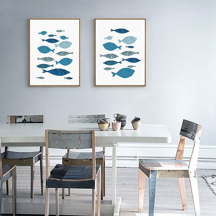 Fish-Canvas Wall Art Painting