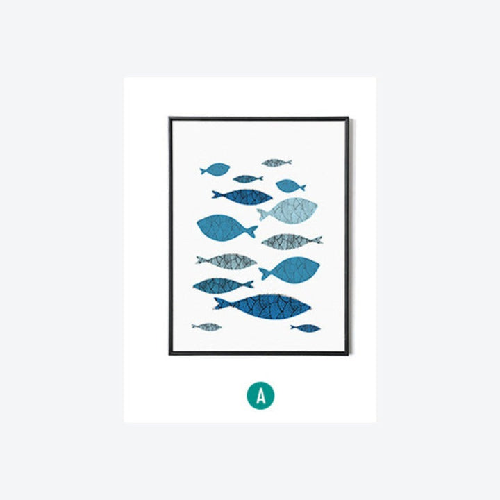 Fish-Canvas Wall Art Painting