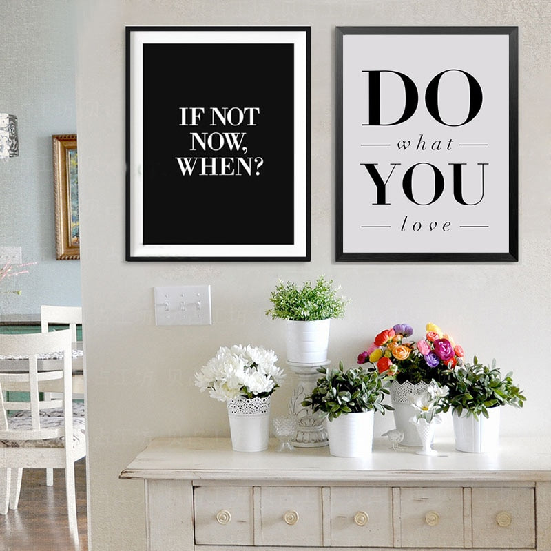 Do It Now - Canvas Wall Art Painting