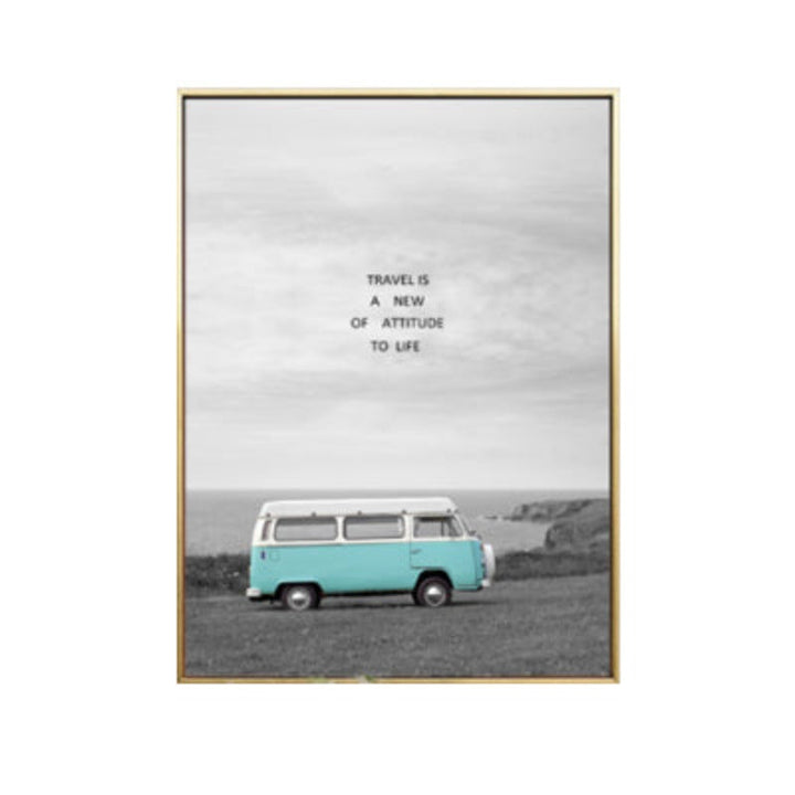 Travel And Continue - Canvas Wall Art Painting
