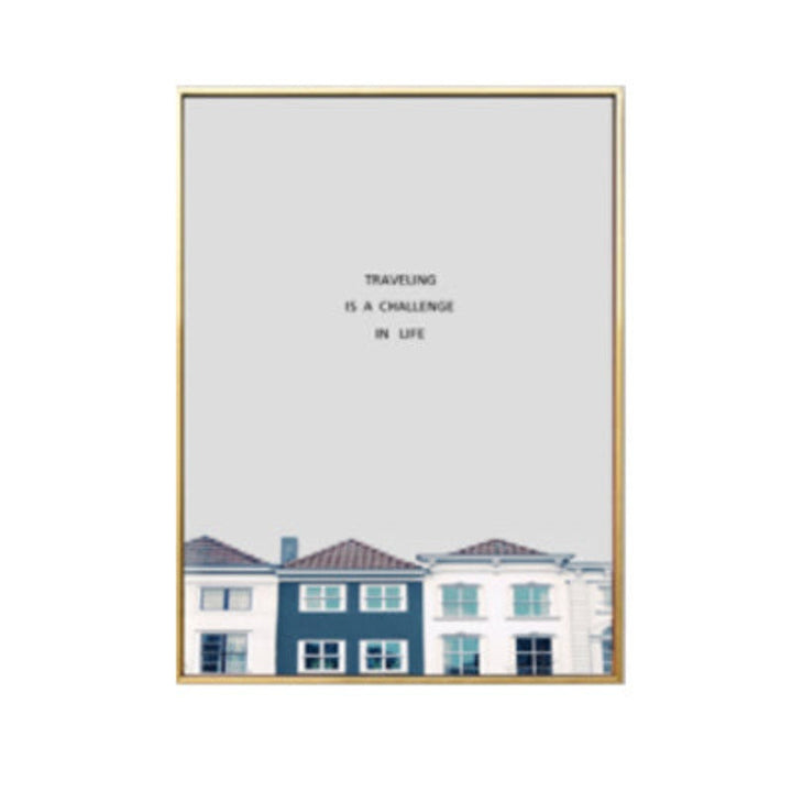 Travel And Continue - Canvas Wall Art Painting