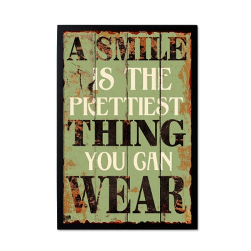 Vintage Europe Posters Love - Canvas Wall Art Painting
