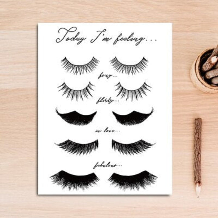 Fashion Makeup Girl Decorative - Canvas Wall Art Painting