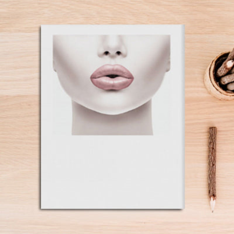 Fashion Makeup Girl Decorative - Canvas Wall Art Painting