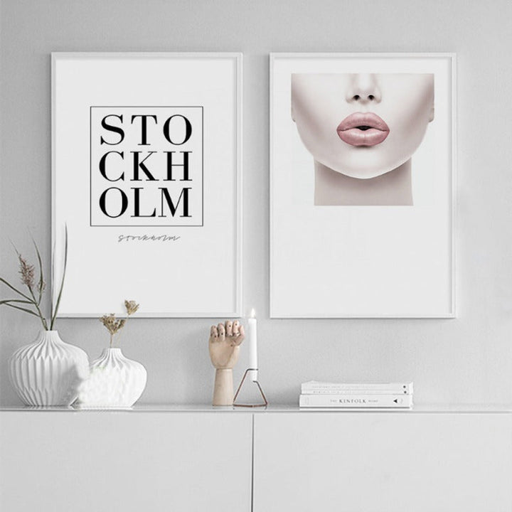 Minimalist Fashion - Canvas Wall Art Painting