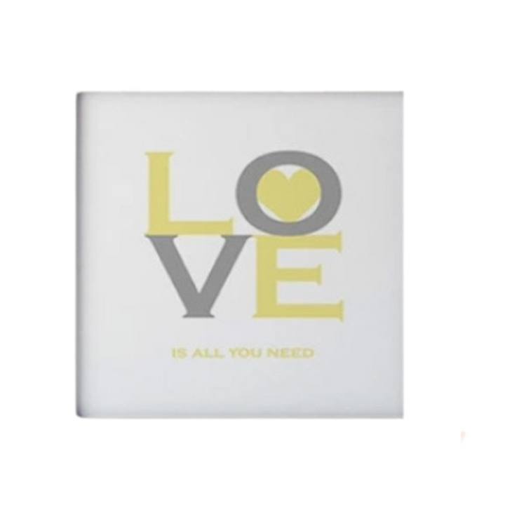 Love Is All You Need Bicycle Poster - Canvas Wall Art Painting