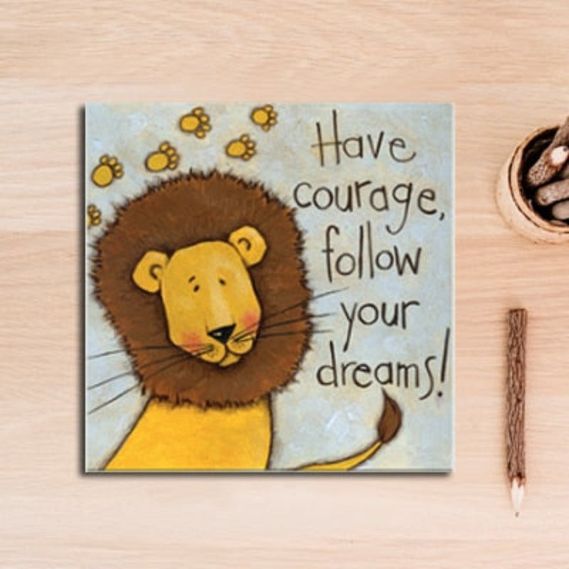Cartoon Animals Nursery - Canvas Wall Art Painting