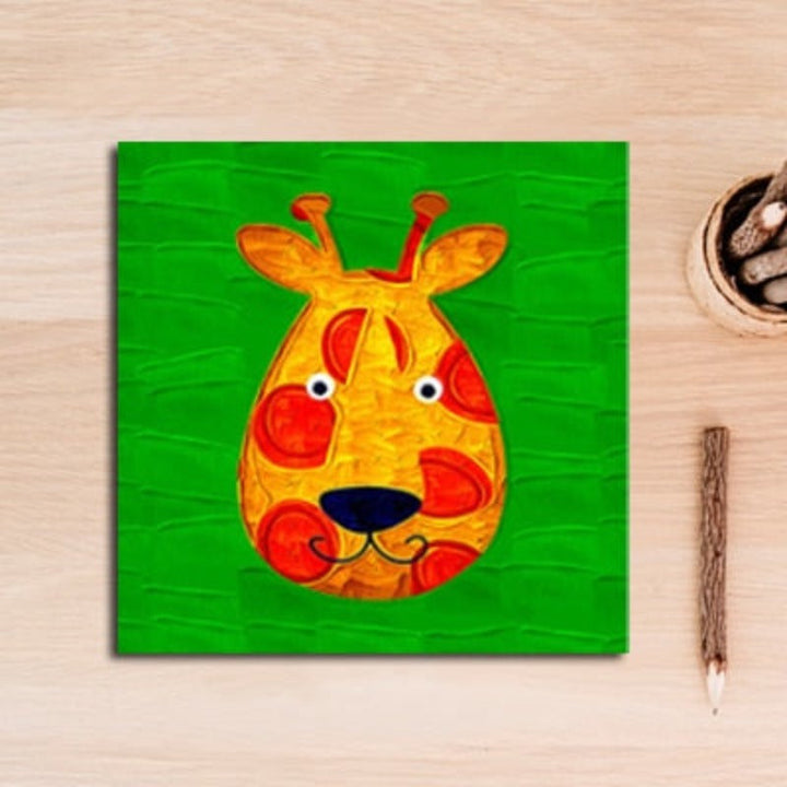 Cartoon Animals Nursery - Canvas Wall Art Painting
