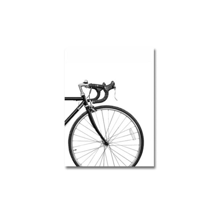 Minimalist Bike Print - Canvas Wall Art Painting