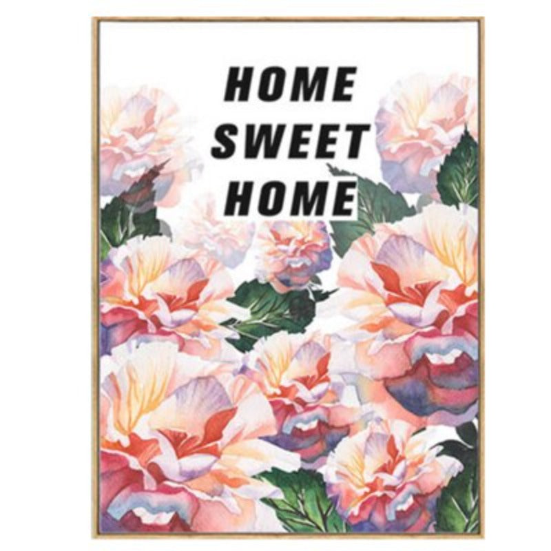 Flamingo Reflection - Canvas Wall Art Painting