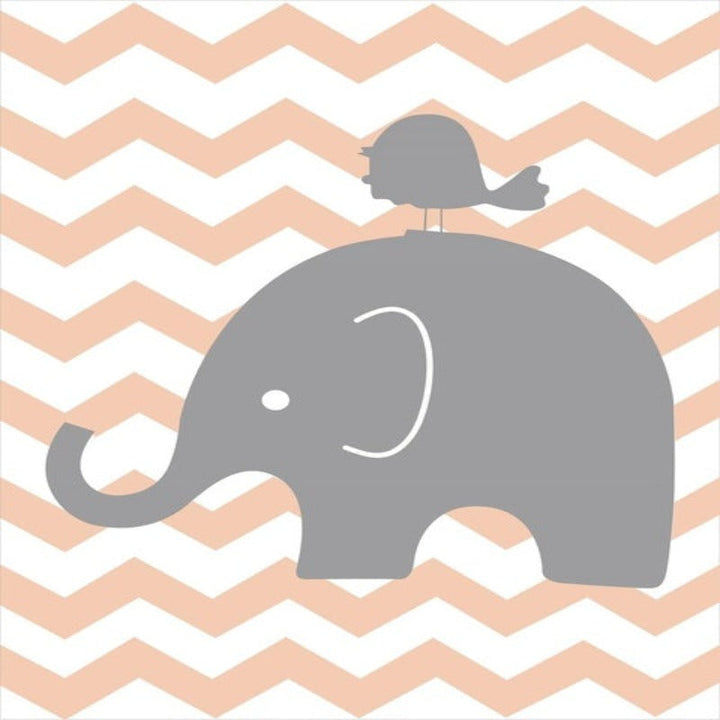 Sweet Elephants - Canvas Wall Art Painting