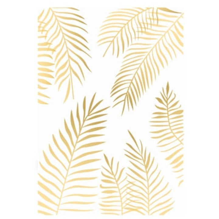 Geometric Leaves Pineapple - Canvas Wall Art Painting