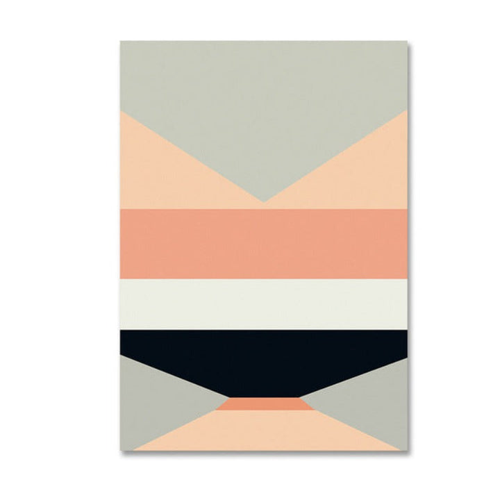 Geometric Prints - Canvas Wall Art Painting
