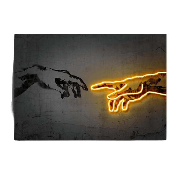 The Lighter Touch - Canvas Wall Art Painting